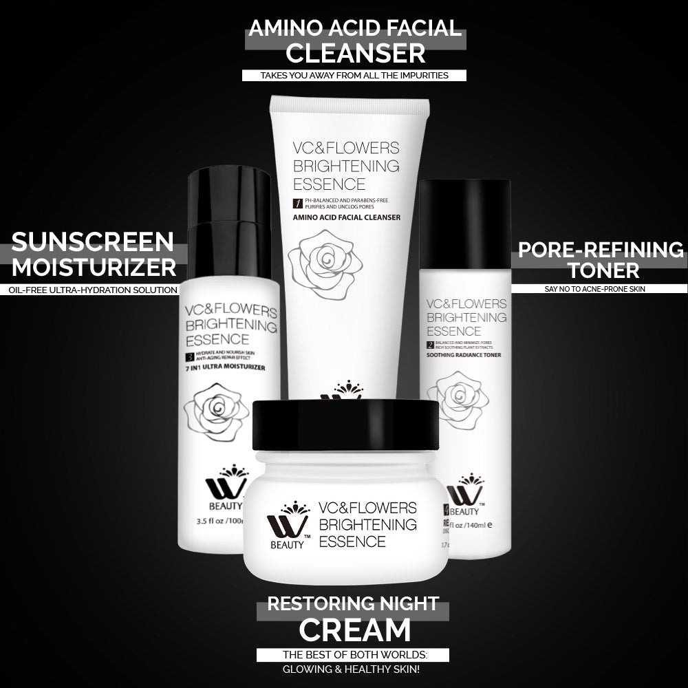 Skin Care Kit | Facial Cleanser, Soothing Radiance Toner