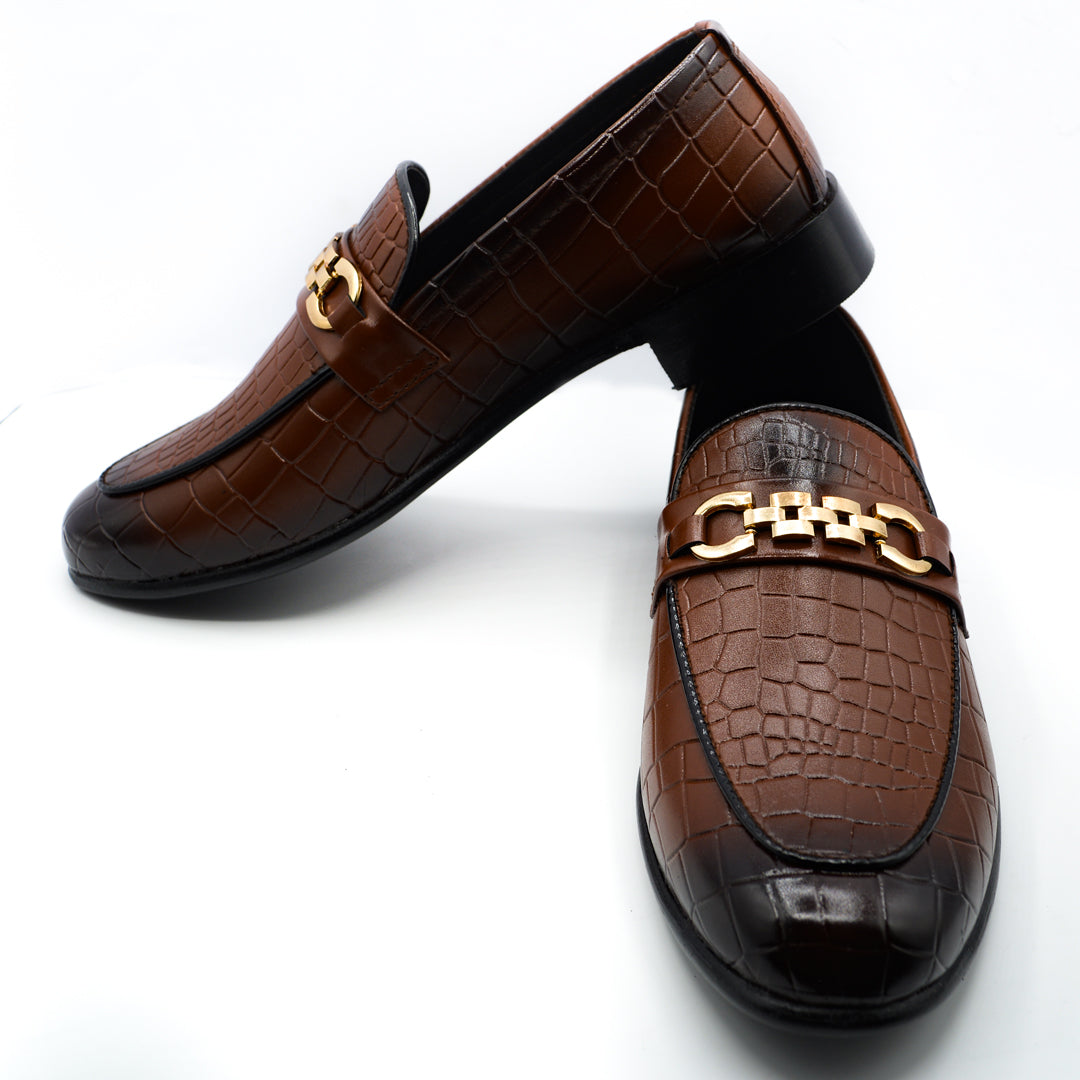 Blusters Fully Engraved Formal Shoes For Men