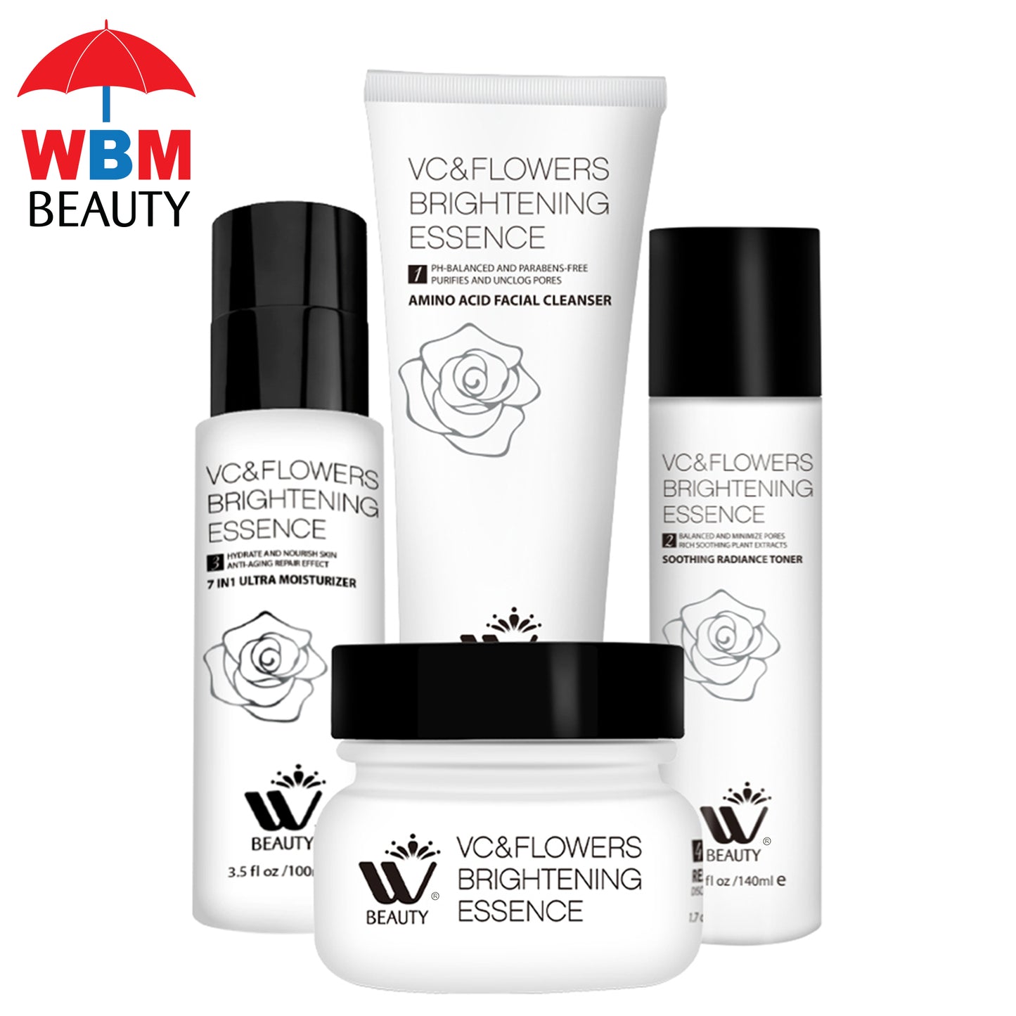 Skin Care Kit | Facial Cleanser, Soothing Radiance Toner