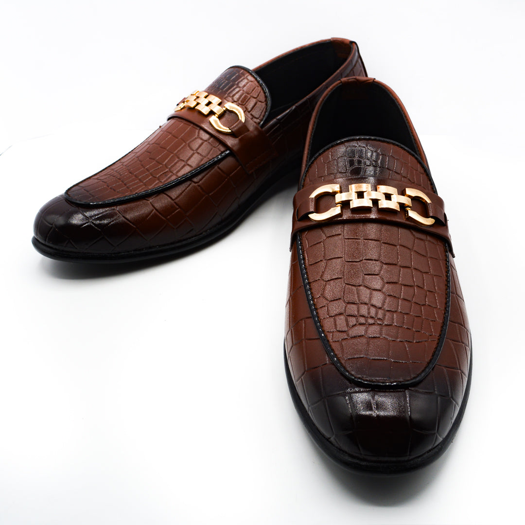 Blusters Fully Engraved Formal Shoes For Men
