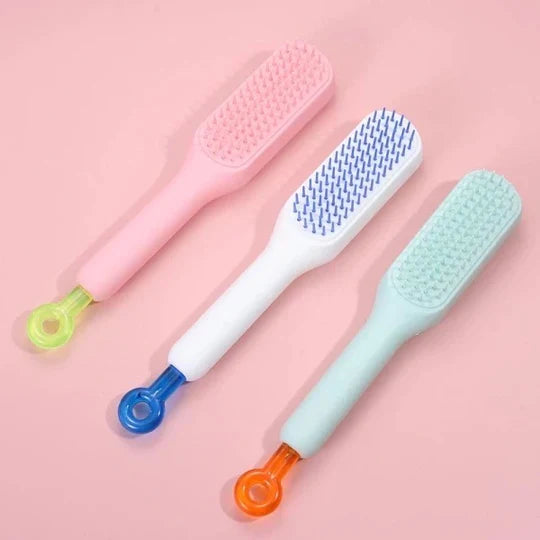 Simple Clean Hair Brush for Tangle-Free and Frizz-Free Hair