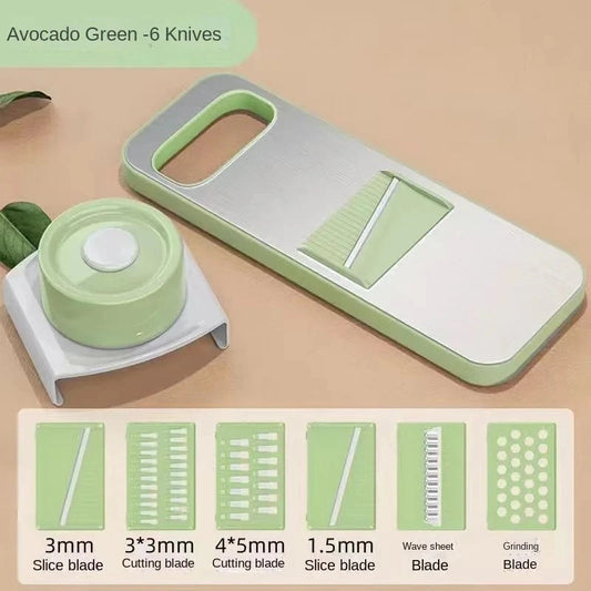 5 In 1 Multifunctional Vegetable Slicer Cutter